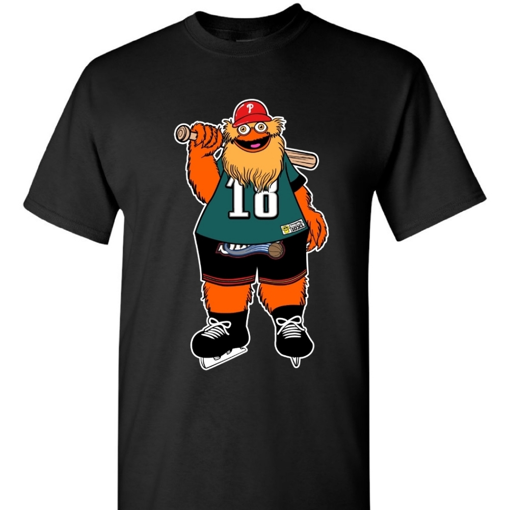 Gritty Fan Art Custom Tee Shirt 2X or 3X